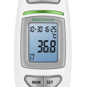Medisana TM 750 skaitmeninis kūno termometras Nuotolinio veikimo termometras Balta Ausis, Kakta Mygtukai - Image 2