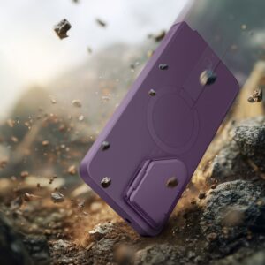 Tech-Protect Kevlar Aura MagSafe Samsung Galaxy S26 Ultra violetinės spalvos - Image 6