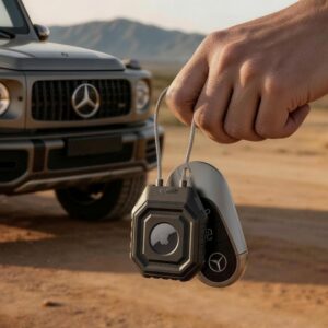 Tech-Protect Kevlar Seal Apple AirTag 1 / 2 juodos spalvos - Image 6