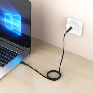 Tech-Protect UB11T ULTRABOOST TYPE-C KABELIS PD 100W / QC3.0 200CM JUODAS - Image 6