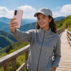 Tech-Protect MAGMAT MagSafe Samsung Galaxy A36 / A56 / A37 5G MATINIS ROŽINIS - Image 6