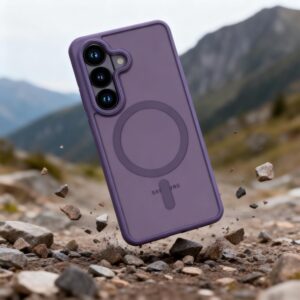 Tech-Protect MagMat MagSafe Samsung Galaxy S26 MATINIS KOBALTO VIOLETINIS - Image 6