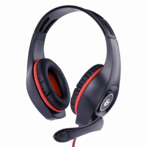 Žaidimų ausinės/RED/BLACK GHS-05-R GEMBIRD