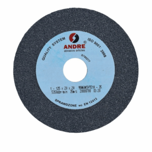 ANDRE PLOKŠČIAS ŠLIFAVIMO DISKAS 125mm x 20mm x 20mm 95A60K5VTE10-35 PILKAS "1 TIPAS"