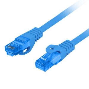 LANBERG PATCHCORD S/FTP CAT.6A 1M BLUE LSZH