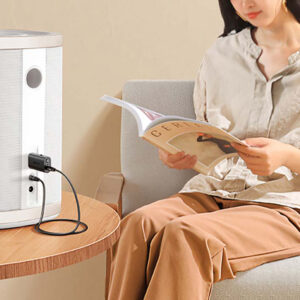 Ugreen Transmitter Bluetooth 5.1 Transmitter / Receiver Wireless Audio Adapter 3.5mm Mini Jack juodos spalvos (CM523 60300) - Image 3