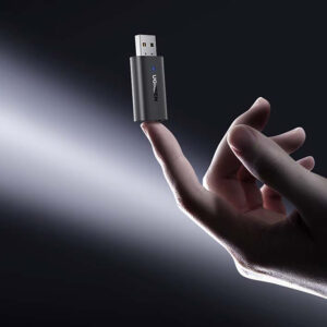 Ugreen Transmitter Bluetooth 5.1 Transmitter / Receiver Wireless Audio Adapter 3.5mm Mini Jack juodos spalvos (CM523 60300) - Image 4