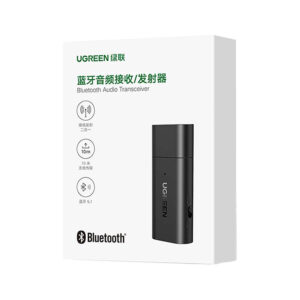 Ugreen Transmitter Bluetooth 5.1 Transmitter / Receiver Wireless Audio Adapter 3.5mm Mini Jack juodos spalvos (CM523 60300) - Image 6