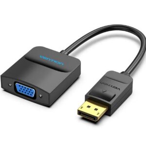 I/O ADAPTER DP TO VGA/0.15M BLACK HBFBB VENTION