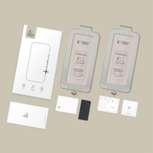 Apsauginis stiklas Tech-Protect Quick Set+ 2-pack Samsung Galaxy S26+ Plus juodos spalvos - Image 7