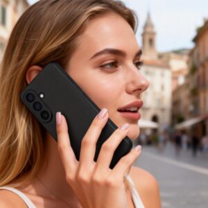 Tech-Protect Smart Wallet Samsung Galaxy A57 5G matinės juodos spalvos - Image 7