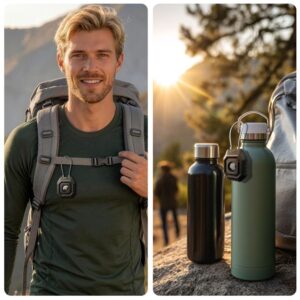 Tech-Protect Kevlar Seal Apple AirTag 1 / 2 juodos spalvos - Image 7