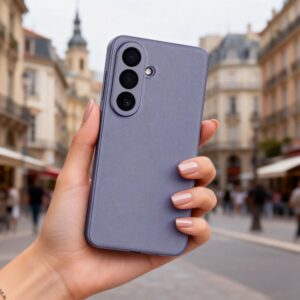 Tech-Protect Smart Wallet Samsung Galaxy A57 5G violetinės spalvos - Image 7