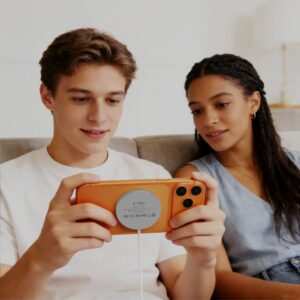 Tech-Protect A50 MAGNETINIS MagSafe BELAIDIS ĮKROVIKLIS 25W QI2.2 BALTAS - Image 7