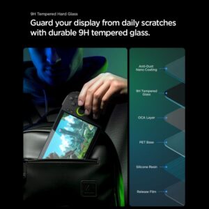 Apsauginis stiklas Spigen GLAS.TR SLIM 2-PACK ROG ALLY / ALLY X 2023-2025 / MSI CALW 7 AI+ CLEAR - Image 7