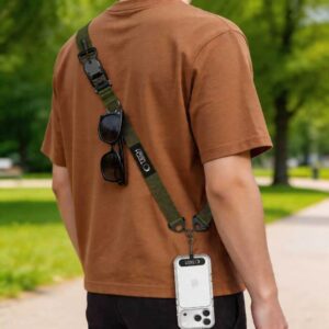 Tech-Protect C9S VIRVĖS TIPO KRYŽMINIS DIRŽELIS ARMY GREEN - Image 7