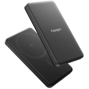 Spigen EA2205MQ ESSENTIAL MagSafe išrorinė baterija 5000MAH 22.5W QI2 JUODA
