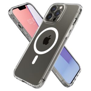 Spigen Ultra Hybrid MAG MagSafe Apple iPhone 13 PRO Baltos spalvos - Image 8