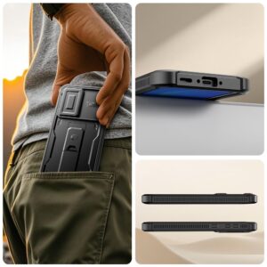 Tech-Protect Kevlar CAM+ 2-SET GALAXY A36 / A37 5G juodos spalvos - Image 7