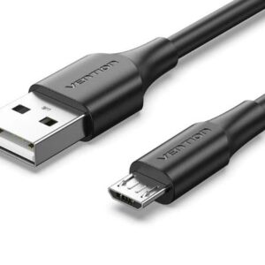 CABLE USB2.0 TO MICRO-B/0.25M BLACK CTIBC VENTION