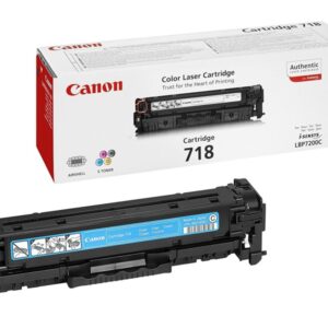 Canon cartridge 718, cyan