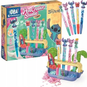 Clementoni Idea Art – STITCH rašiklių gamykla - Image 2