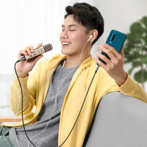 Ugreen AV183 20785 kabelis 3.5mm mini jack / 3.5mm mini jack 3m - pilkos spalvos - Image 6