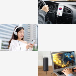 Ugreen AV183 20785 kabelis 3.5mm mini jack / 3.5mm mini jack 3m - pilkos spalvos - Image 8