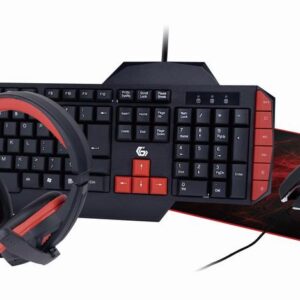 KEYBOARD USB GAMING KIT ENG/ULTIMATE GGS-UMG4-02 GEMBIRD
