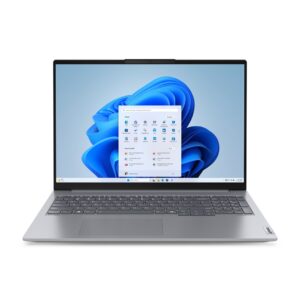 Lenovo ThinkBook 16 G7 ARP AMD Ryzen™ 7 7735HS Knyginis kompiuteris 40,6 cm (16") WUXGA 16 GB DDR5-SDRAM 1 TB SSD Wi-Fi 6E (802.11ax) Windows 11 Pro Pilka