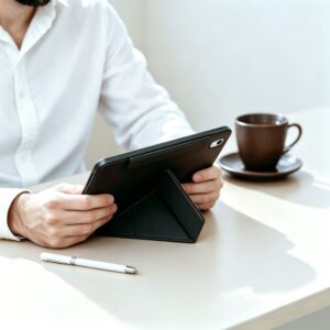 Tech-Protect SC PEN Origami Apple iPad 10.9” 10 / 2022 / 11” 11 2025 juodos spalvos - Image 8
