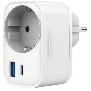 CHARGER USB UNIVERSAL 20W WHT/2P AC TA-ACPDQC20-01-W GEMBIRD