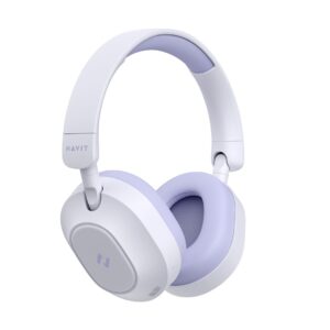 Havit H668BT - Bluetooth belaidės ausinės (violetinės spalvos) - Image 2