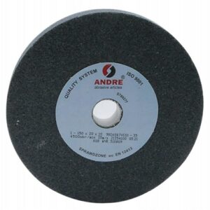 ANDRE PLOKŠČIAS ŠLIFAVIMO DISKAS 150mm x 20mm x 20mm 98C60K7VC01-35 JUODAS "TIPAS 1"