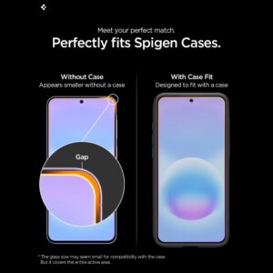Grūdintas stiklas Spigen GLAS.TR "EZ FIT PRO" 2-PACK GALAXY A57 5G SKAIDRUS - Image 8