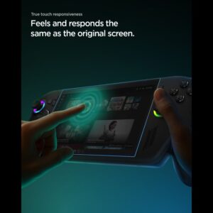 Apsauginis stiklas Spigen GLAS.TR SLIM 2-PACK ROG ALLY / ALLY X 2023-2025 / MSI CALW 7 AI+ CLEAR - Image 9