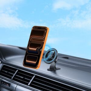 Tech-Protect N56 MAGNETINIS MagSafe 3M AUTOMOBILINIS LAIKIKLIS ANT PRIETAISŲ SKYDELIO IR ORO VENTILIACIJOS ANGOS JUODAS - Image 9