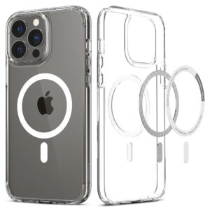 Spigen Ultra Hybrid MAG MagSafe Apple iPhone 13 PRO Baltos spalvos - Image 9