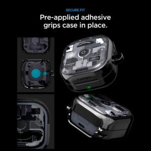 Spigen Ultra Hybrid Samsung Galaxy BUDS 4 / 4 PRO ZERO ONE juodos spalvos - Image 9