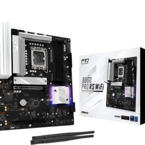 Mainboard|ASROCK|Memory DDR5|Memory slots 4|1xPCI-Express 4.0 16x|1xPCI-Express 5.0 16x|1xM.2|1xHDMI|1xDisplayPort|1xAudio-In|1xAudio-Out|1xMicrophone|2xUSB 2.0|6xUSB 3.2|1xUSB-C|1xRJ45|B860PRORSWIFI