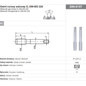 FANAR SRIEGIKLIS 1/8" NGRA/2
