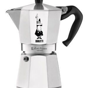 Bialetti Moka Express Mokos gaminimo indas 0,3 L Aliuminis, Juoda - Image 2