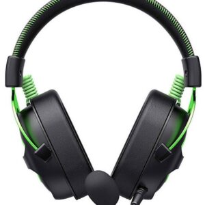 Havit H2002E - juodos ir žalios spalvos žaidimų ausinės - Image 2