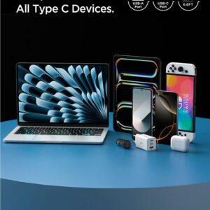Spigen EB6020AC Essential - USB-A to USB-C Cable PD 60W 2m White - Image 13