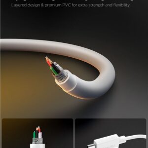 Spigen EB6020CC Essential - USB-C to USB-C Cable PD 60W 2m White - Image 12