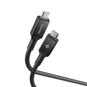 Spigen EB10010CC 100W 100 cm kabelis - juodos spalvos - Image 9