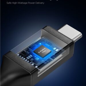 Spigen EB10020CC USB-C kabelis 100W 200cm - juodos spalvos - Image 11