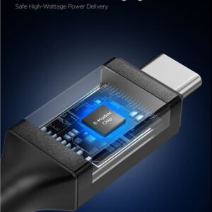 Spigen EB24012CC Essential Type-C kabelis 240W 120CM juodos spalvos - Image 11