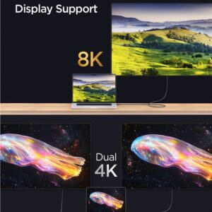 Spigen EB24012CC Essential Type-C kabelis 240W 120CM juodos spalvos - Image 14