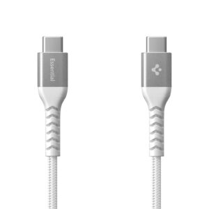 Spigen EB10010CCA ESSENTIAL TYPE-C KABELIS 100W 100CM BALTAS - Image 11